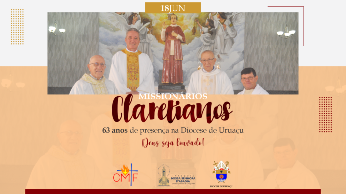 63 anos dos missionarios claretianos na diocese de uruacu