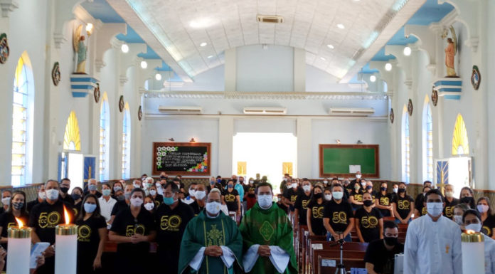 Missa em ação de graças pelos 50 anos do ECC foi celebrada em Hidrolina