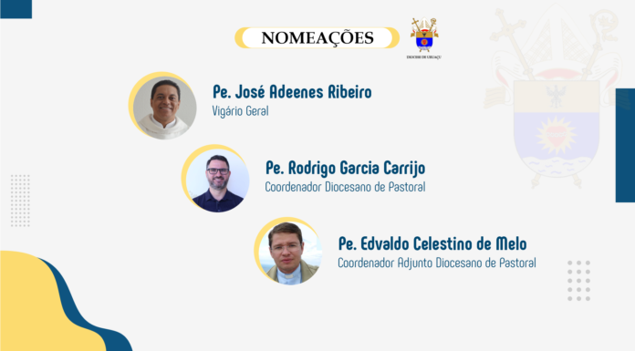 Dom Giovani Carlos faz suas primeiras nomeações na Diocese de Uruaçu
