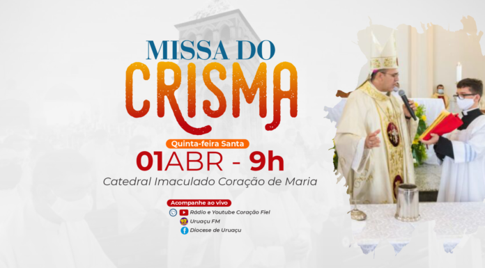Missa do Crisma na Diocese de Uruaçu