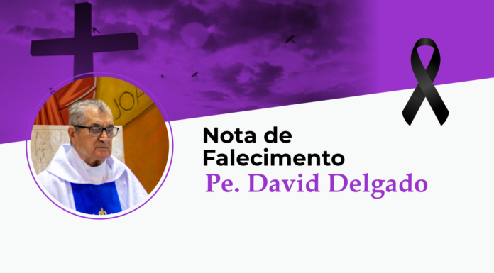 Nota de pesar pelo falecimento do Pe. David Delgado