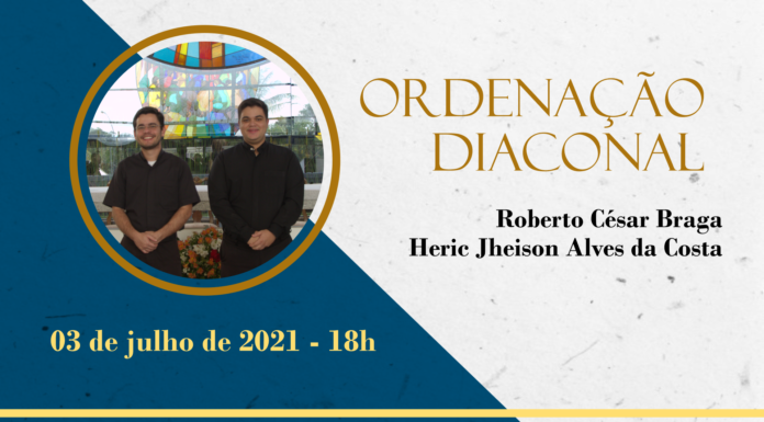 Diocese de Uruaçu ordenará dois novos diáconos no próximo dia 3 de julho