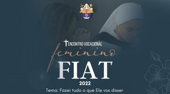 FIAT: Encontro Vocacional Feminino acontecerá no dia 21 de maio. Inscreva-se