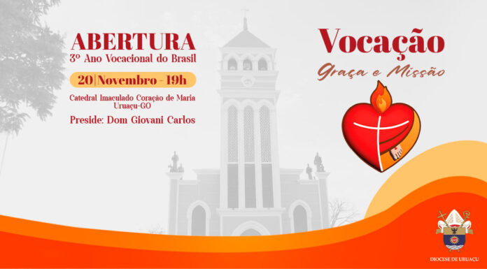 3º Ano Vocacional do Brasil na Diocese de Uruaçu