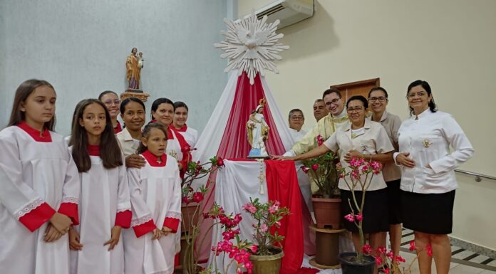 Imagem Peregrina da Mãe das Vocações chega a Montividiu, na Paróquia Nossa Senhora Aparecida